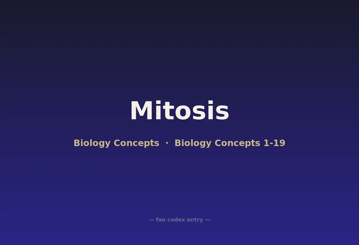 Mitosis