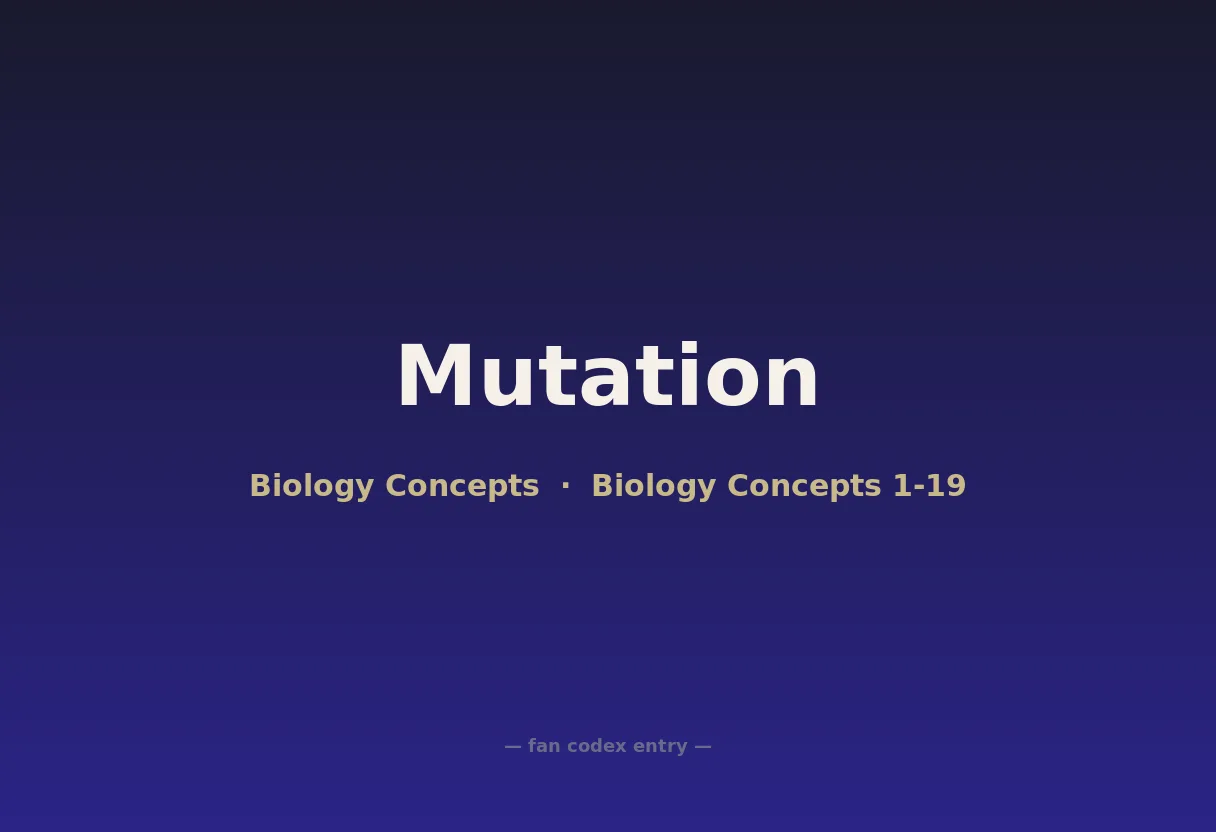 Mutation